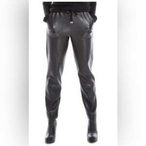 Max studio faux leather pants. Size M